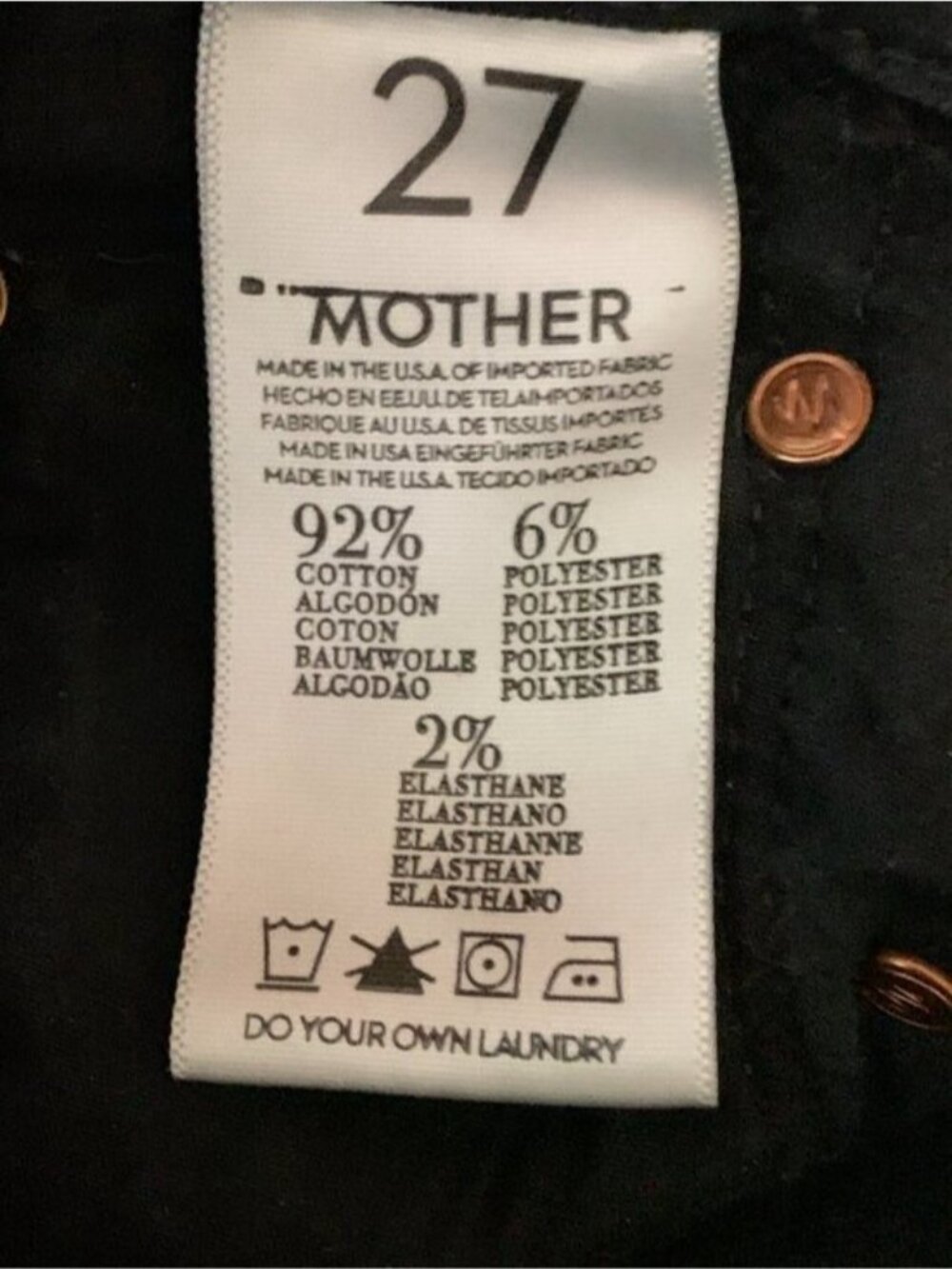 Mother The Looker Jeans - Picture 9 of 10
